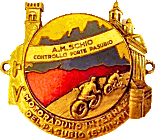 Pasubio motorcycle rally badge from Jean-Francois Helias