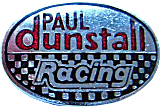 Paul Dunstall Racing motorcycle race badge from Jean-Francois Helias