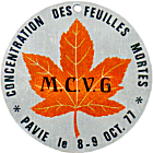 Pavie motorcycle rally badge from Jean-Francois Helias