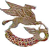 Pegasus Swindon MCC motorcycle club badge from Jean-Francois Helias