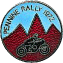 Pennine motorcycle rally badge from Dave Honneyman