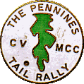 Pennines Tail motorcycle rally badge from Dave Cooper