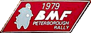 Peterborough motorcycle rally badge from Ben Crossley