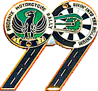 Phoenix   motorcycle rally badge