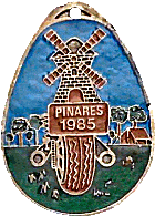 Pinares motorcycle rally badge from Jean-Francois Helias