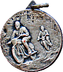 Pinerolo motorcycle rally badge from Jean-Francois Helias