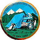 Pingouins Le Bry motorcycle rally badge from Jean-Francois Helias