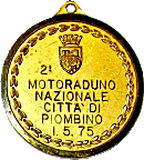 Piombino motorcycle rally badge from Jean-Francois Helias