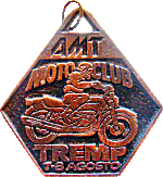 Pirineus motorcycle rally badge from Jean-Francois Helias