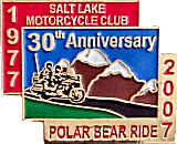 Polar Bear Ride motorcycle run badge from Jean-Francois Helias