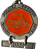 Polder motorcycle rally badge from Stephen North