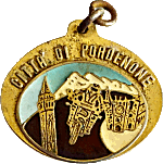 Pordenone motorcycle rally badge from Jean-Francois Helias