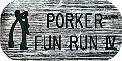 Porker Fun Run motorcycle run badge from Jean-Francois Helias