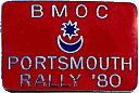 Portsmouth motorcycle rally badge from Jean-Francois Helias
