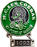 Port Ste Marie motorcycle rally badge from Jean-Francois Helias