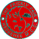 Prickly Pair motorcycle rally badge from Mike Hull