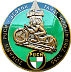 Puch Rund um Graz motorcycle rally badge from Jean-Francois Helias