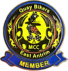 Quay Bikers MCC motorcycle club badge from Jean-Francois Helias