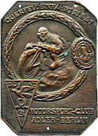 Querfeldeinfahrt motorcycle rally badge from Jean-Francois Helias