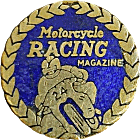 Racing Magazine motorcycle race badge from Jean-Francois Helias