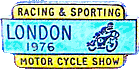 Racing & Sporting motorcycle show badge from Jean-Francois Helias
