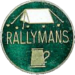 Rallymans motorcycle rally badge from Jan Heiland