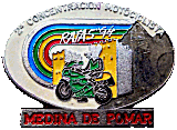 Ratas motorcycle rally badge from Jean-Francois Helias