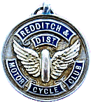Redditch & DMCC motorcycle club badge from Jean-Francois Helias