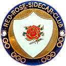 Red Rose SC motorcycle club badge from Jean-Francois Helias