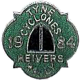 Reivers motorcycle rally badge from Jan Heiland