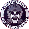 Reivers motorcycle rally badge from Jean-Francois Helias
