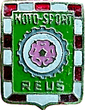 Reus (Spain) motorcycle club badge from Jean-Francois Helias