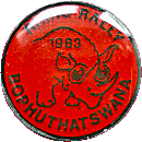 Rhino motorcycle rally badge from Jean-Francois Helias