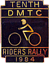 Riders motorcycle rally badge from Jean-Francois Helias