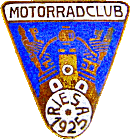Riesa motorcycle club badge from Jean-Francois Helias