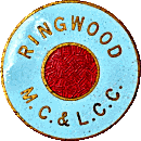 Ringwood MC&LCC motorcycle club badge from Jean-Francois Helias