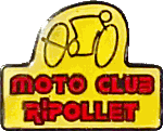 Ripollet motorcycle club badge from Jean-Francois Helias