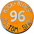 Rock & Blues motorcycle show badge
