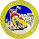 Roquebrune Cap Martin motorcycle rally badge from Jean-Francois Helias