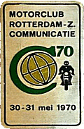 Rotterdam motorcycle rally badge from Jean-Francois Helias