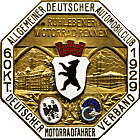 Ruhlebener motorcycle rally badge from Jean-Francois Helias