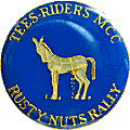 Rusty Nuts motorcycle rally badge from Jean-Francois Helias