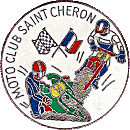 Saint Cheron motorcycle club badge from Jean-Francois Helias