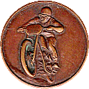 Saint Gilles motorcycle rally badge from Jean-Francois Helias