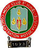 Saint Mihiel motorcycle rally badge from Jean-Francois Helias