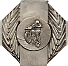 Saint Raphael motorcycle rally badge from Jean-Francois Helias