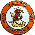 Saints And Sinners motorcycle rally badge from Jean-Francois Helias