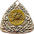 Saint Sylvestre motorcycle rally badge from Jean-Francois Helias