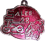 Saler motorcycle rally badge from Jean-Francois Helias