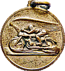 Saluzzo motorcycle rally badge from Jean-Francois Helias
